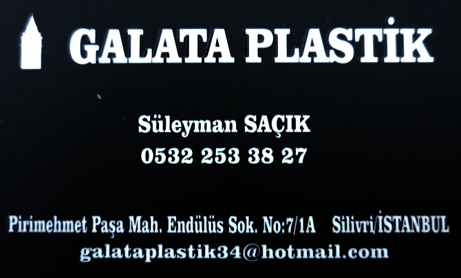 Galata Plastik Kartvizit