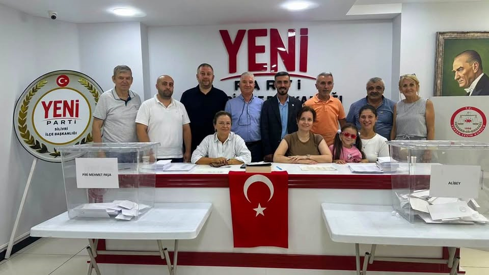 YENİ Parti Silivri delege seçimleri parti içi yoğun katılımla gerçekleşti